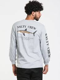 Salty Crew Youth Bruce longsleeve tshirt 20135070y grey
