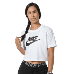 Nike Womens essential crop tshirt bv6175-100 white