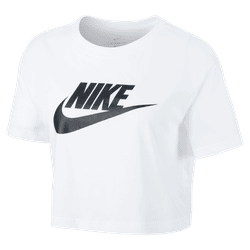 Nike Womens essential crop tshirt bv6175-100 white