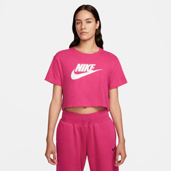 Nike Womens essential crop tshirt bv6175-617 pink