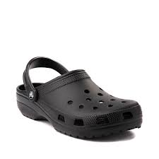 Crocs childrens sized Classic Clog 206990-001 black – Spinners Sports