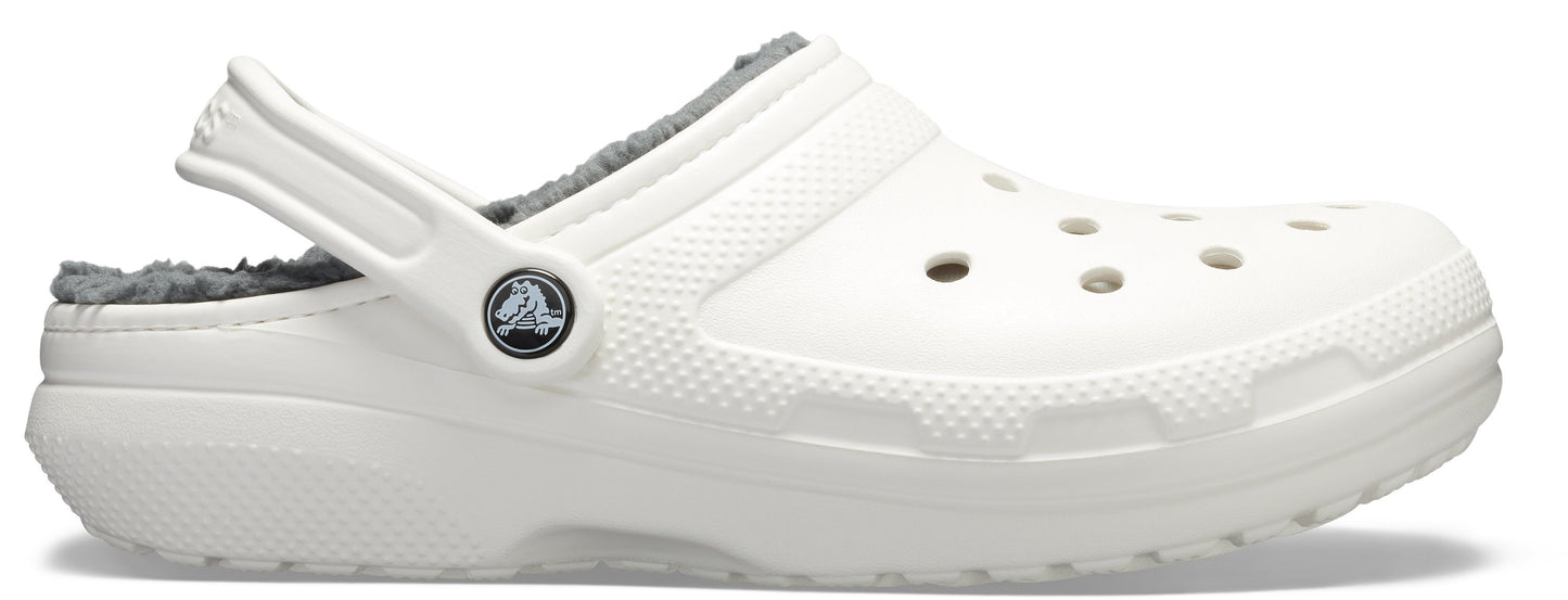 Crocs classic lined clog 203591-10m white