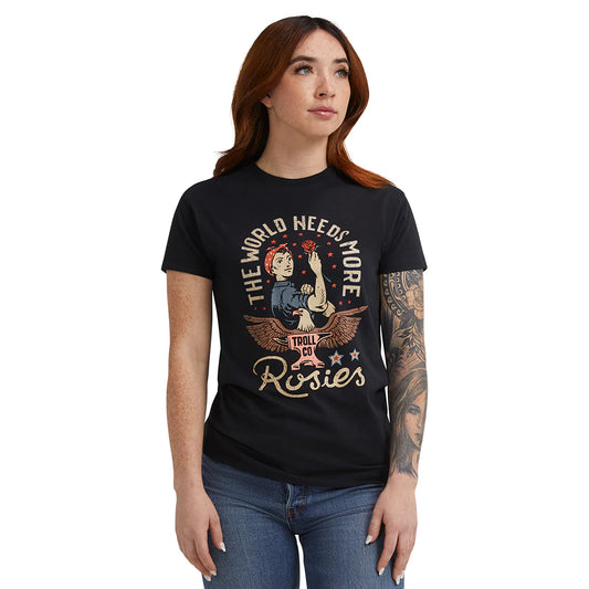 Dirty Hands Clean Money rosies tshirt tc1589 black