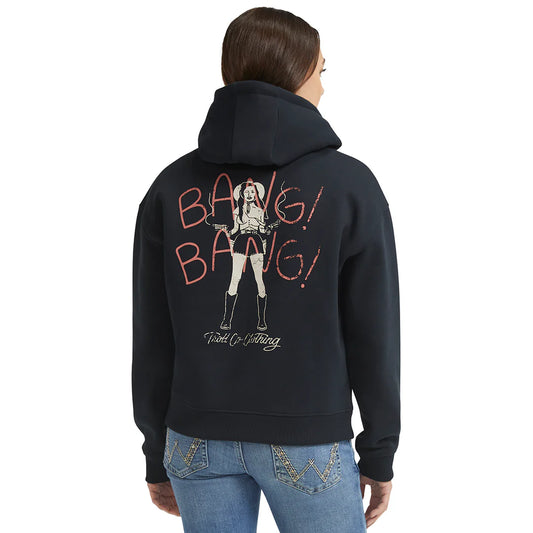 Dirty Hands Clean Money Bang bang hoody tc2375 black