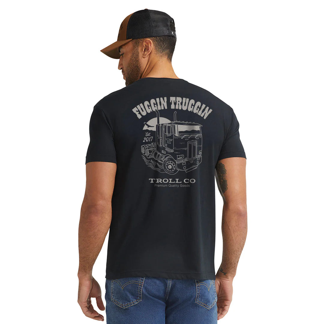 Dirty Hands Clean Money fuggin truggin 2.0 tshirt tc2796 black