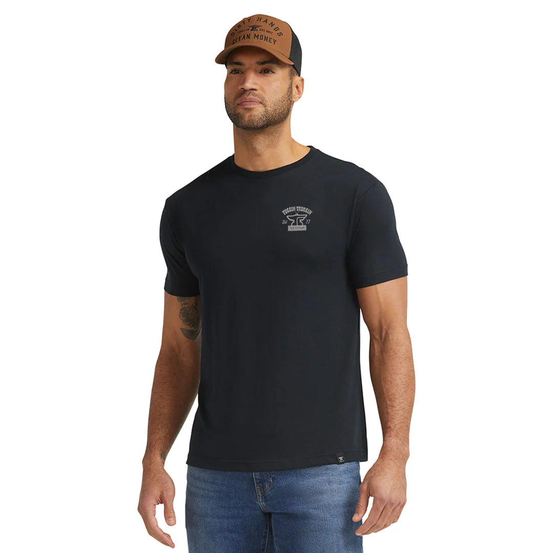 Dirty Hands Clean Money fuggin truggin 2.0 tshirt tc2796 black