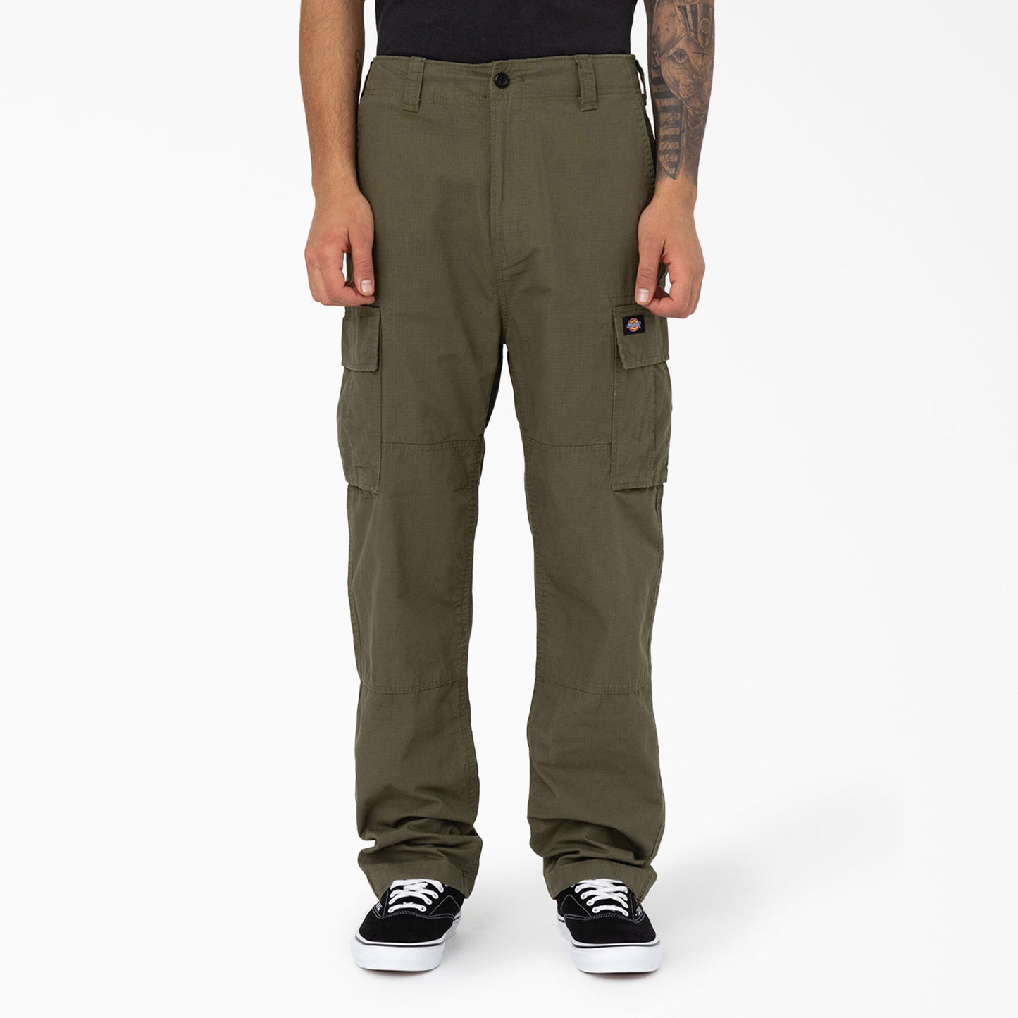 Dickies Eagle Bend Relaxed Fit Double Knee Cargo Pant wpr224ml military green