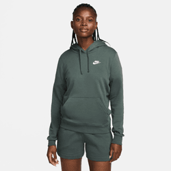 Nike sportswear club fleece hoody dq5793-338 green