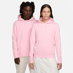 Nike sportswear club fleece hoody dq5793-690 light pink