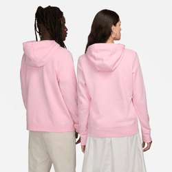 Nike sportswear club fleece hoody dq5793-690 light pink