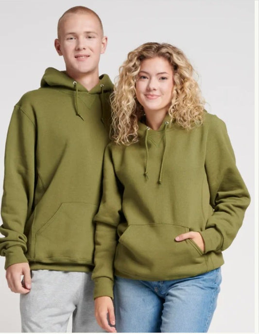 Russell  Dri-Power® Fleece Hoodie 695m moss