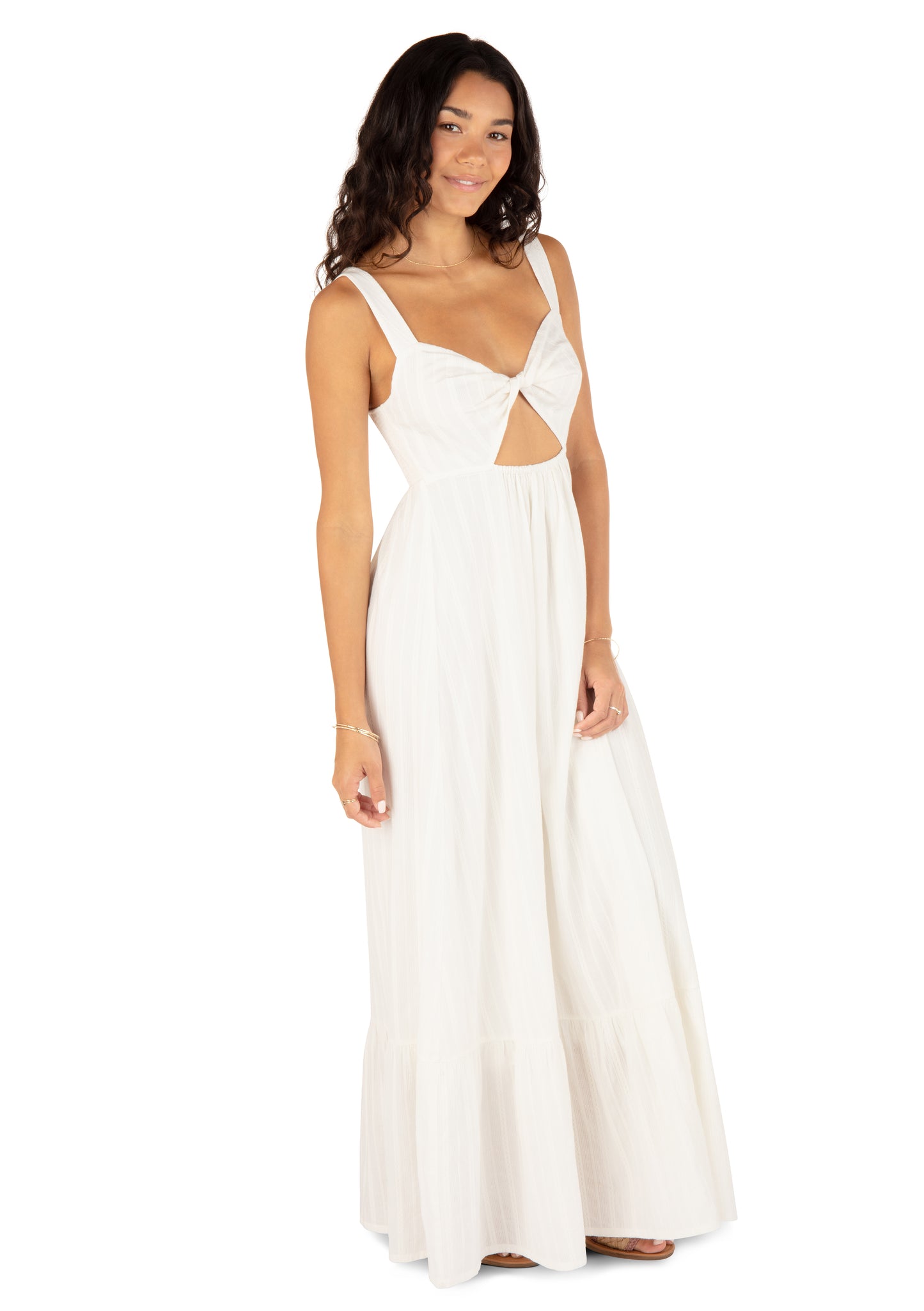 Hurley Melody reversable Maxi dress hu022d4 white