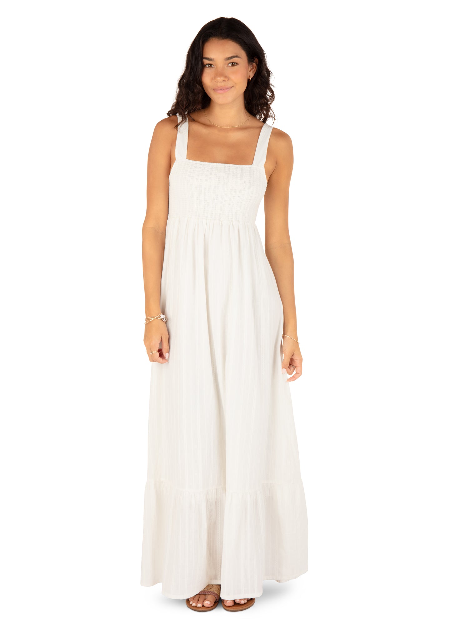 Hurley Melody reversable Maxi dress hu022d4 white