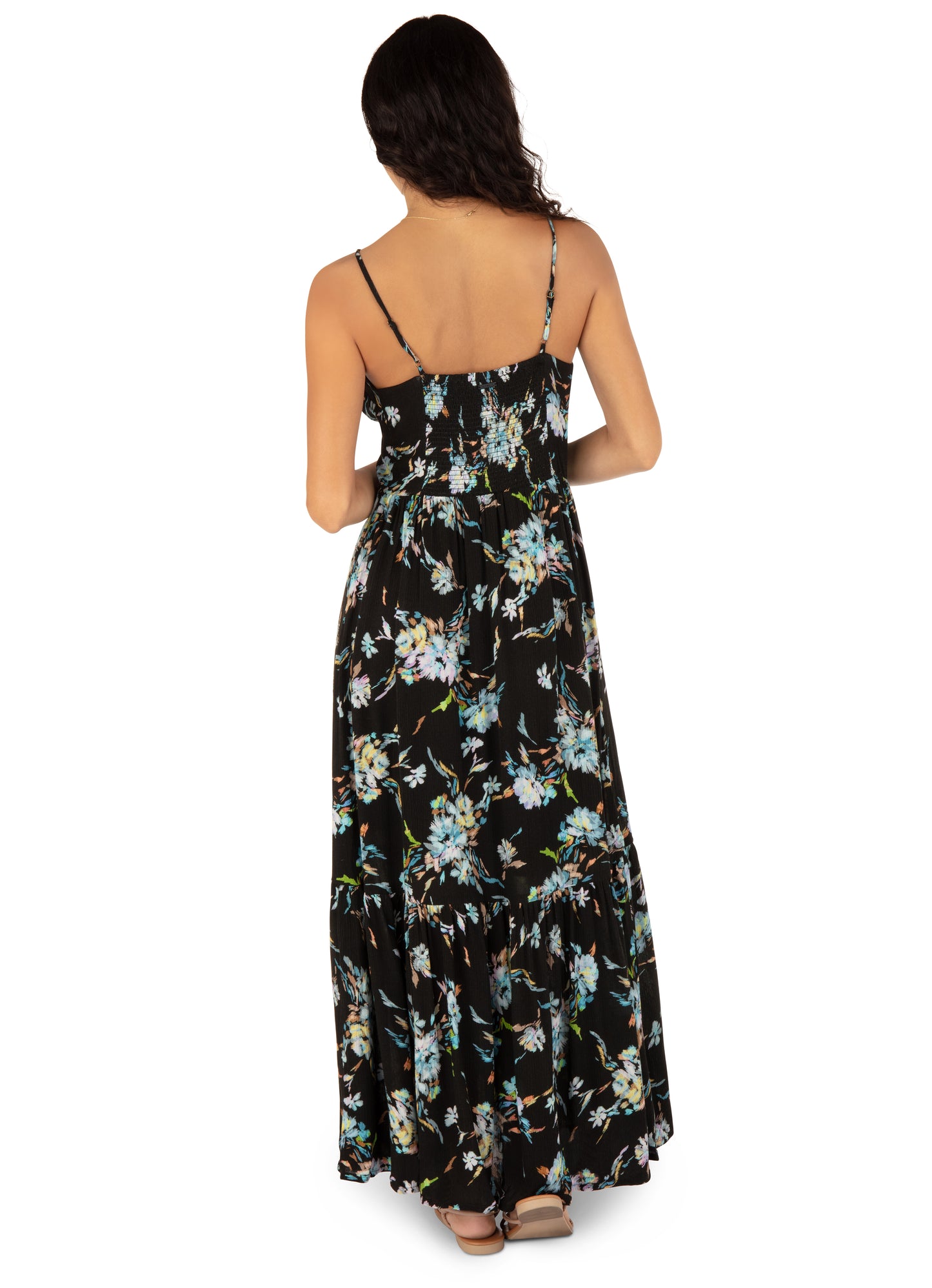 Hurley Capri maxi dress hu035d4 black