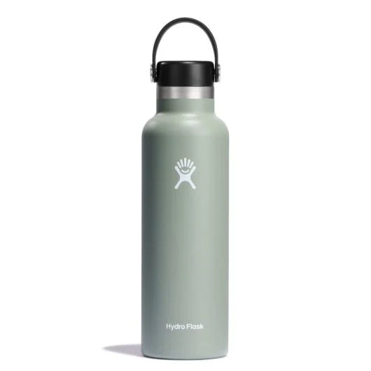 Hydroflask 21 oz Standard Mouth Stainless steel water bottle for life on the go. s21sx374 agave