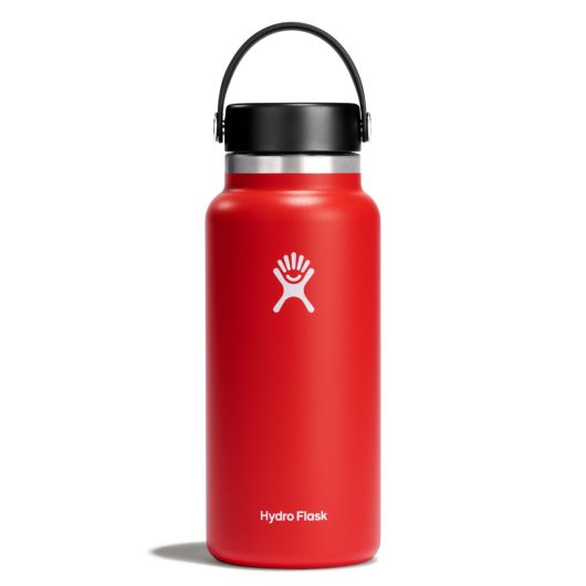 Hydroflask 32 oz Wide Mouth Fan favorite wide mouth bottle for easy drinking. w32bts612 goji