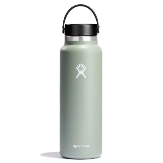 Hydroflask 40 oz Wide Mouth Large wide mouth water bottle for easy drinking. w40bts374 agave