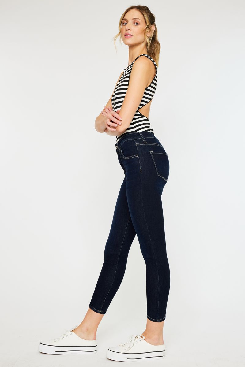 Kancan eco friendly high rise crop skinny jean kc11258d