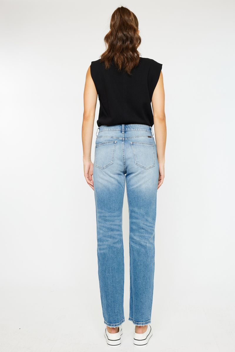 Kancan high rise slim straight jean kc4008m