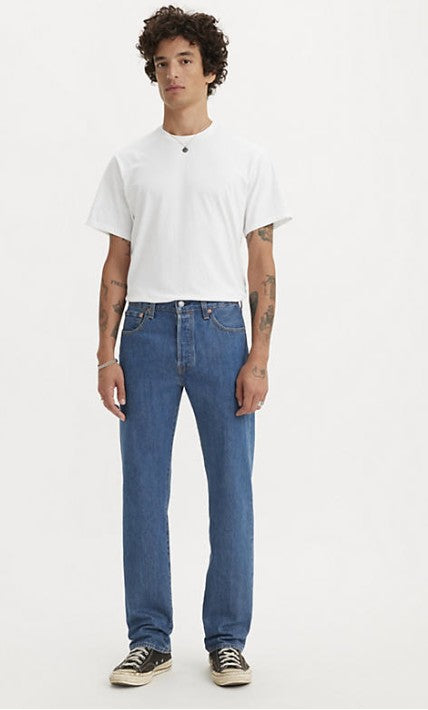 Levis Mens 501 jean 00501-0193 medium stonewash
