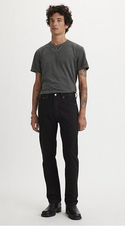 Levis Mens 501 jean 00501-0660 black