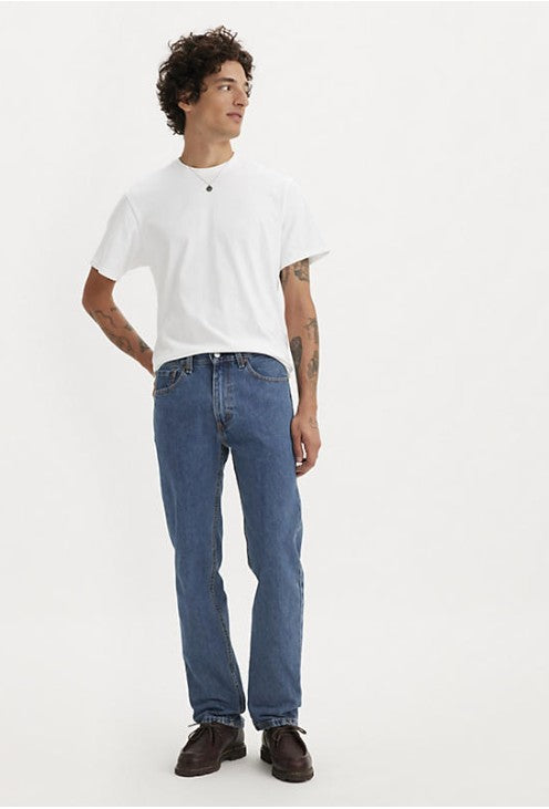 Levis Mens 505 jean 00505-4891 medium stone wash