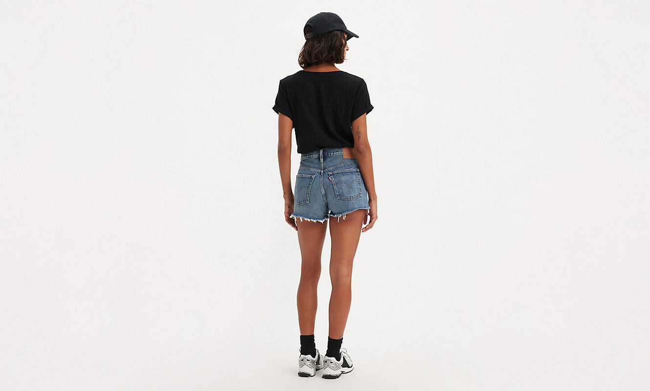 Levis 501 short 56327-0389 Color: The Future Is Now - Dark Wash