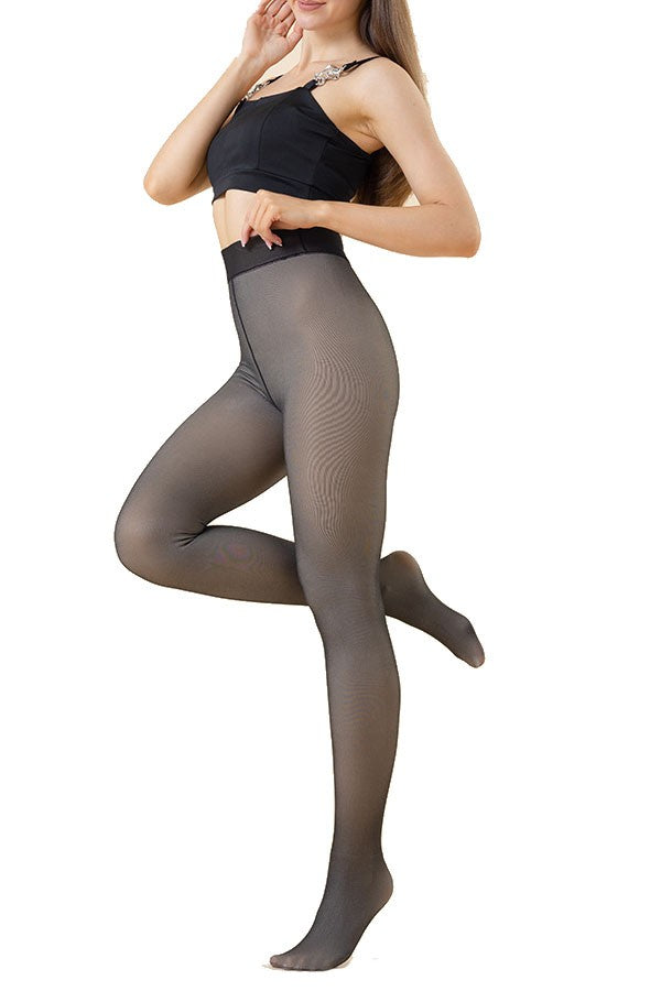 Malibu Thermal fleece lined tights perfect under shorts or skirts for that fall look lk8001