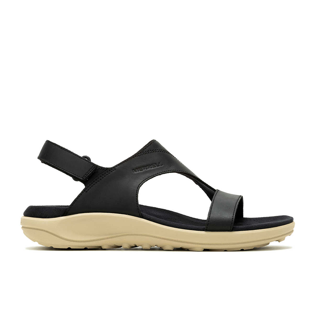 Merrell district 4 luxe sandal with back strap j006772 black