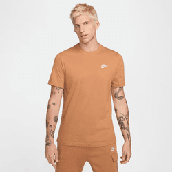 Nike Mens NSW Club Tshirt  ar4997-224 brown