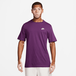 Nike Mens NSW Club Tshirt  ar4997-504 purple