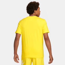 Nike Mens NSW Club Tshirt  ar4997-718 yellow