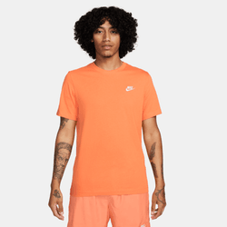 Nike Mens NSW Club Tshirt ar4997-885 orange