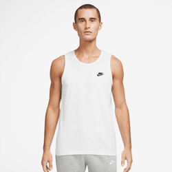 Nike nsw club tank bq1260-100 white