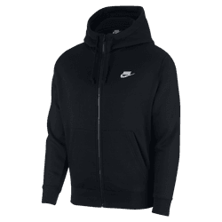 Nike nsw Club zip hoody bv2645-010 black