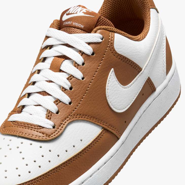 Nike Court vision lo dh3158-200 brown & white