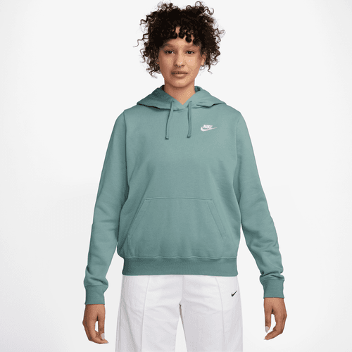 Nike sportswear club fleece hoody dq5793-017 seafoam green