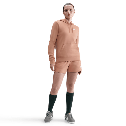 Nike sportswear club fleece hoody dq5793-688 peach