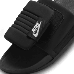 Nike mens off court adjustable slide dq9624-001 all black