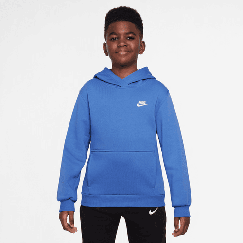 Nike nsw club fleece hoody fd3000-411 blue
