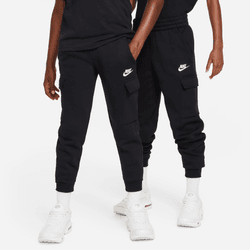 Nike nsw club fleece cargo pocket sweatpant fd3012-010 black & white