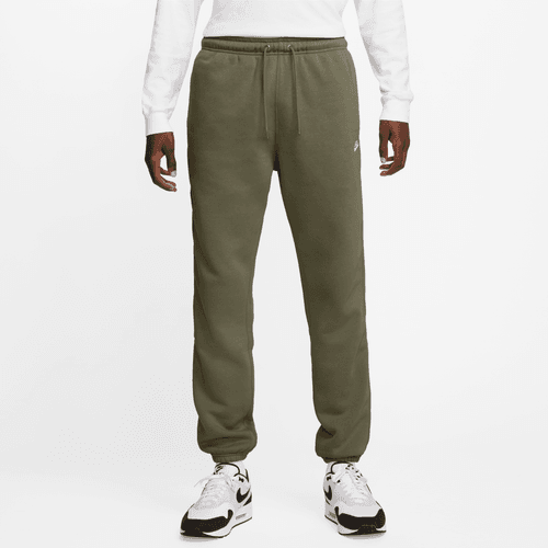 Nike cuff bottom club fleece pant fn3808-222 olive