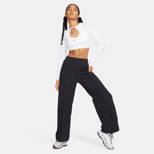 NIke womens woven pant fq3588-010 black