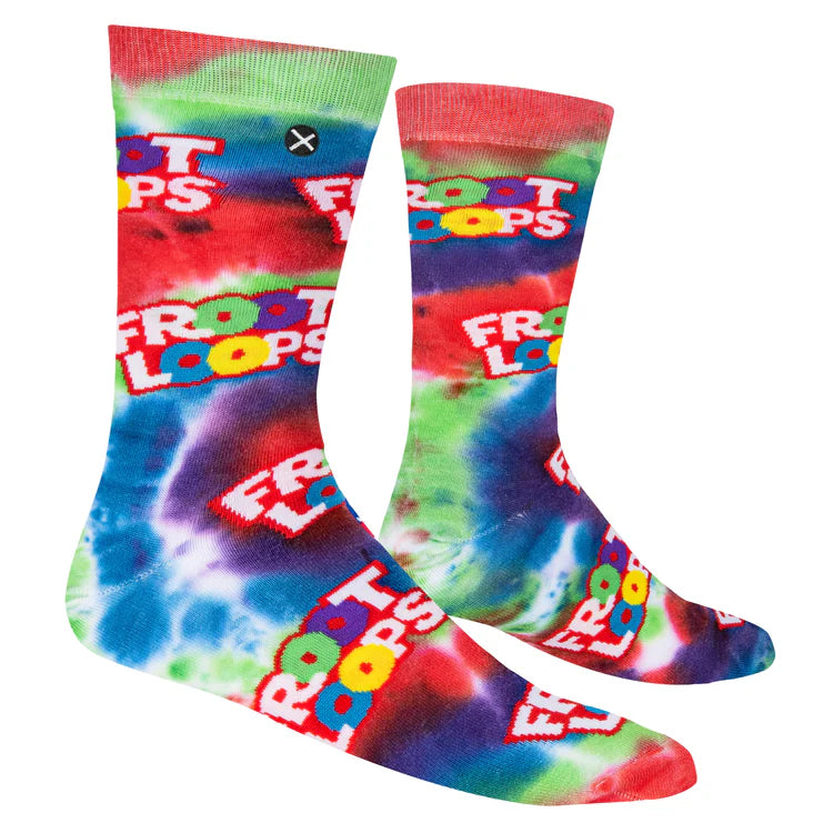 Odd Sox fruit loops tye dye 33059moncd