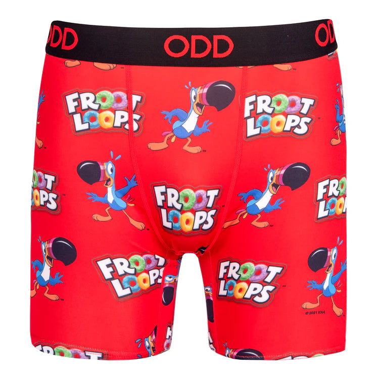 Odd Sox Froot Loops Men's Boxer Briefs xu10037mbb