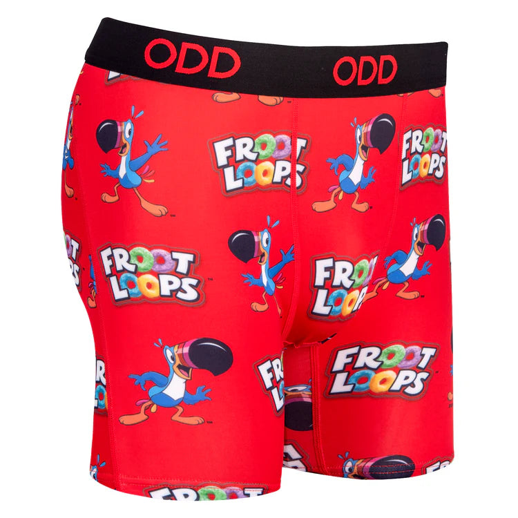 Odd Sox Froot Loops Men's Boxer Briefs xu10037mbb