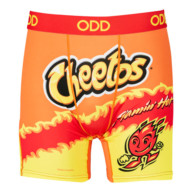 Odd Sox Flamin Hot Cheetos Men's Boxer Briefs 10199mbb