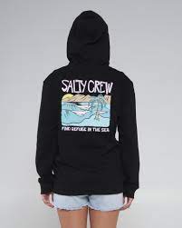 Salty Crew Postcard hoody 20335246w black