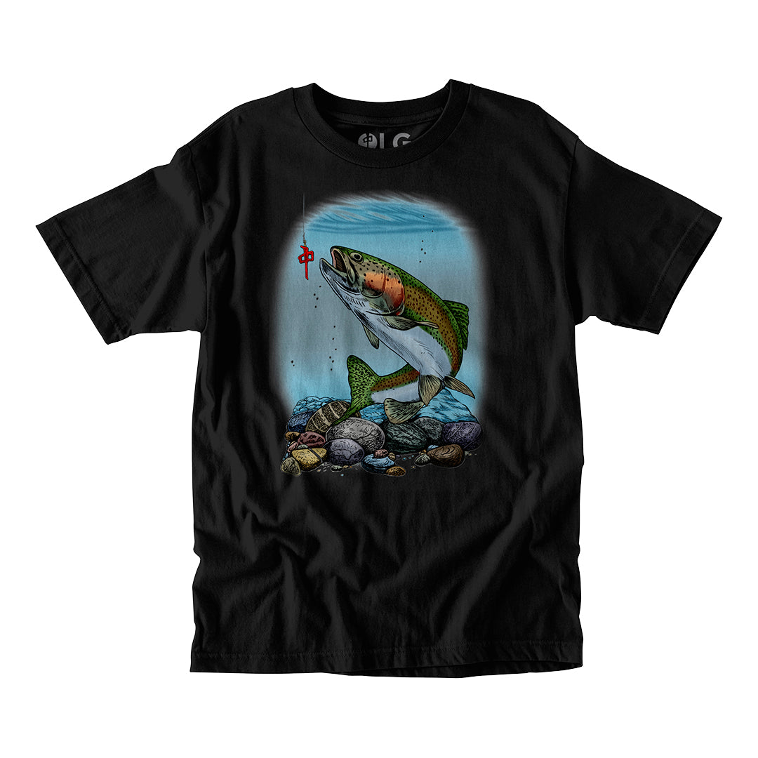 RDS troutlife tshirt rd11968 black