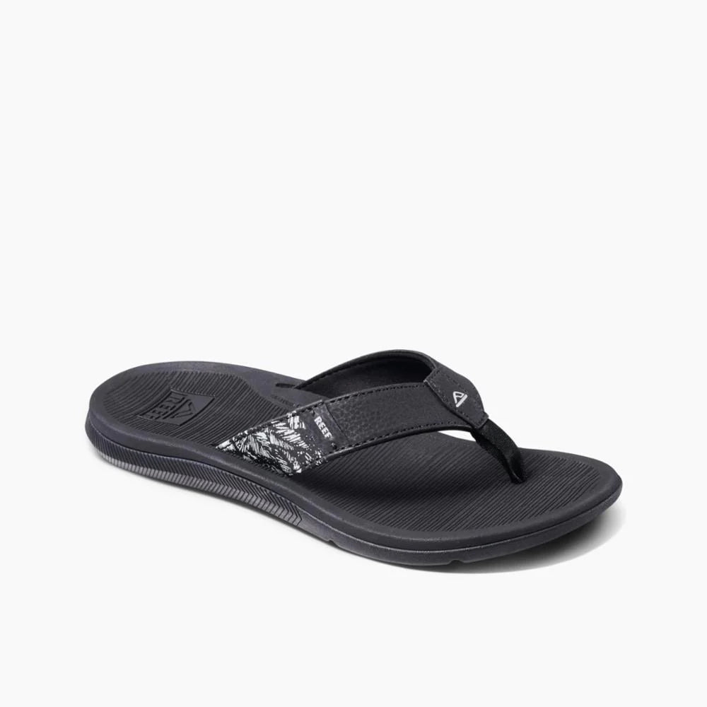 Reef womens Santa Ana sandal c17130 black & white